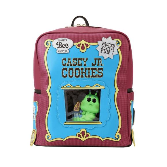 Loungefly LE Disney Bug’s Life Heimlich Funko Pop & Casey Jr Cookies Backpack - Picture 3 of 15